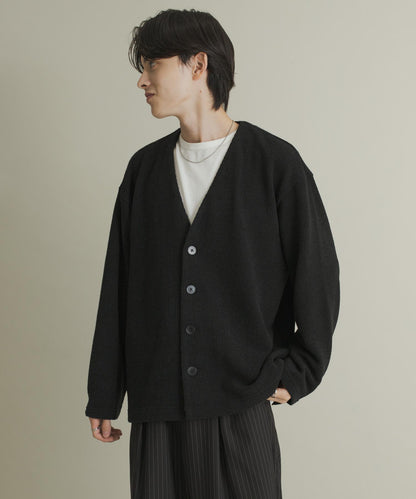 羊毛觸感針織開衫