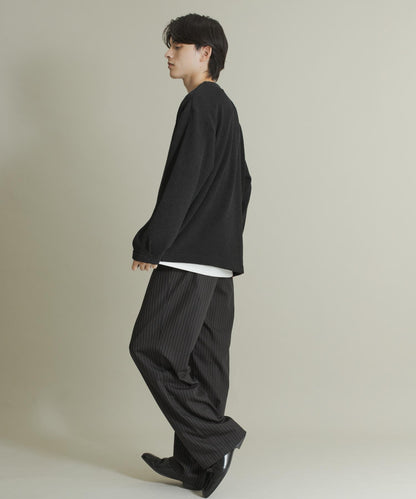 羊毛觸感針織開衫