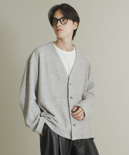 羊毛觸感針織開衫