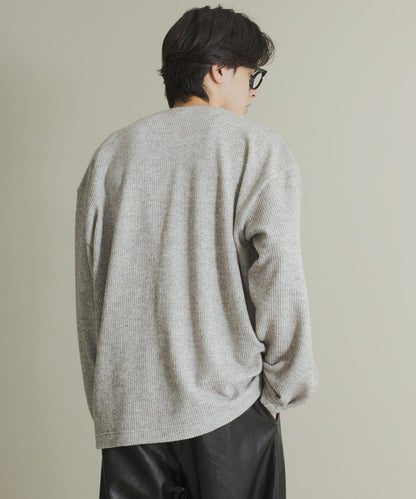 羊毛觸感針織開衫