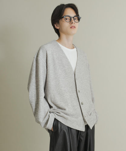 羊毛觸感針織開衫