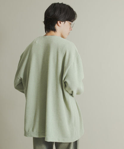 羊毛觸感針織開衫