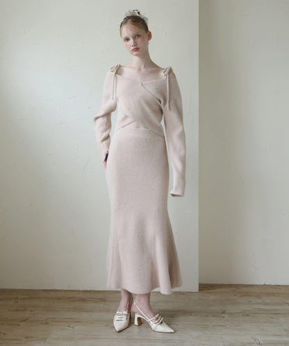 【Seemi.】交叉針織衫