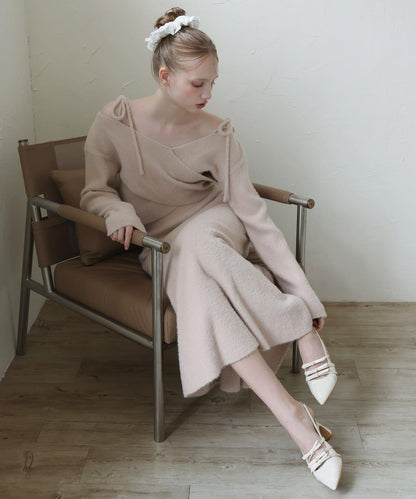 【Seemi.】交叉針織衫