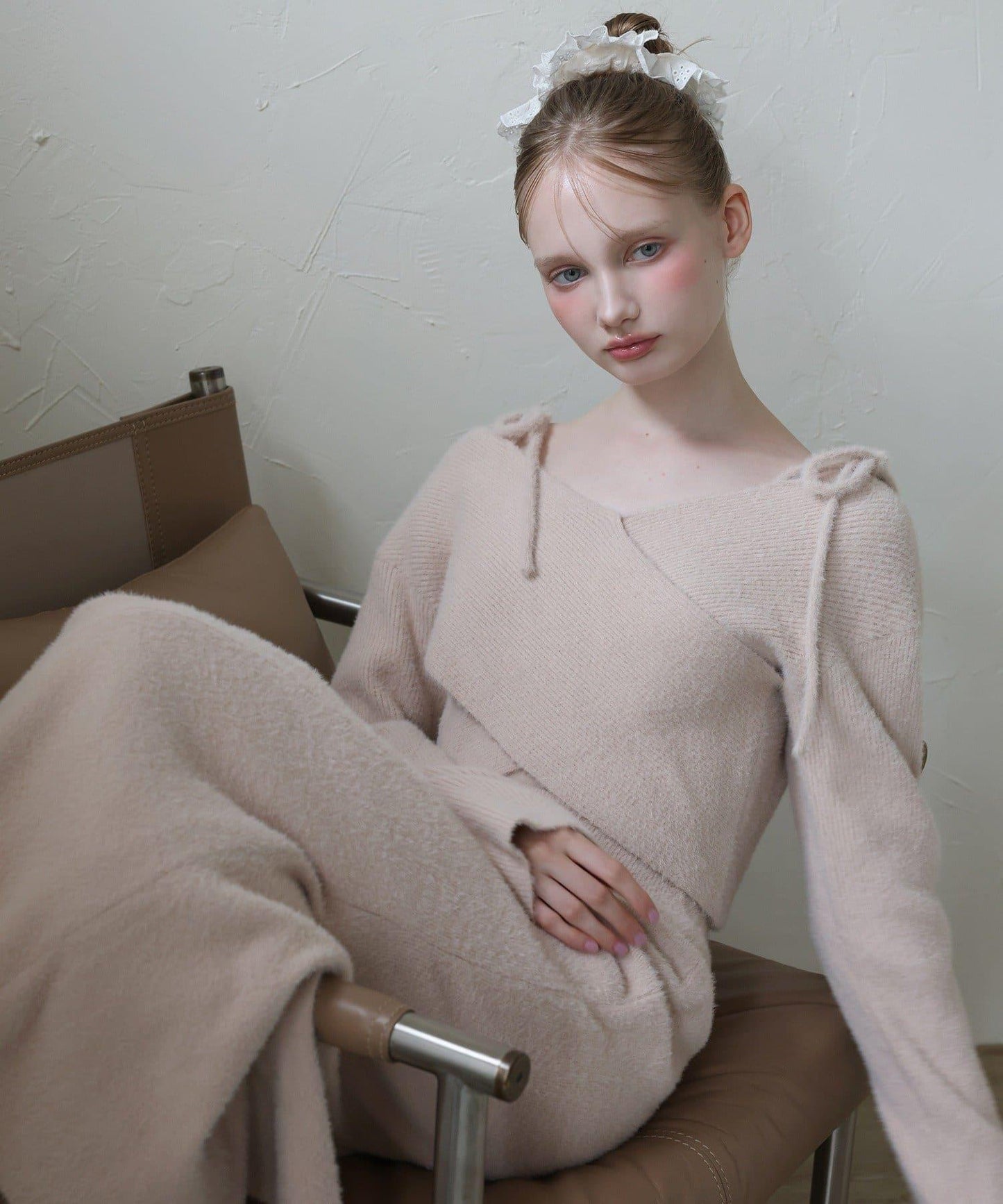 【Seemi.】交叉針織衫