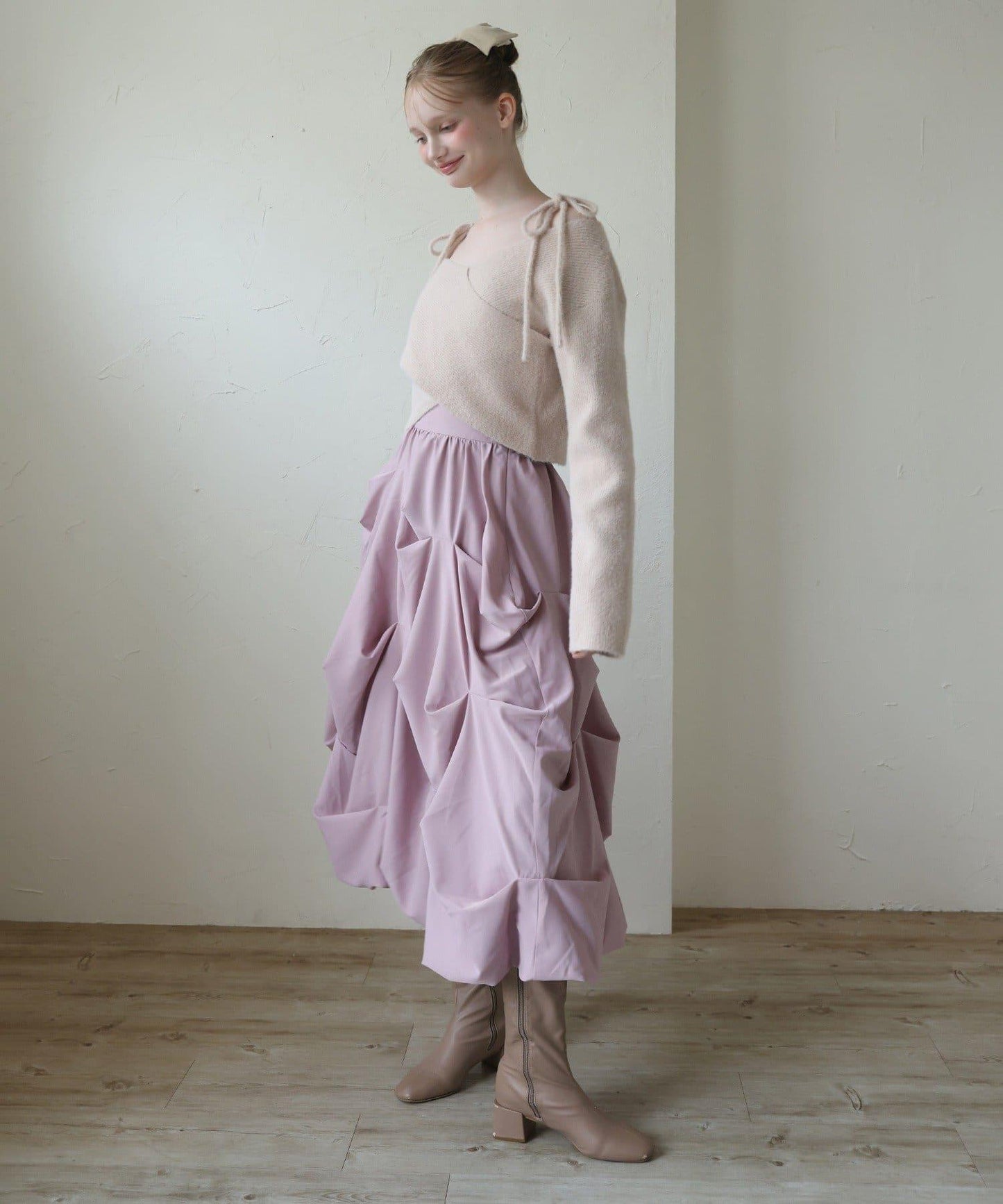 【Seemi.】交叉針織衫