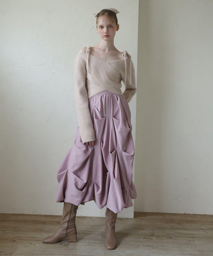 【Seemi.】交叉針織衫