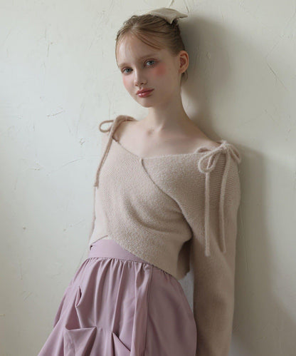 【Seemi.】交叉針織衫