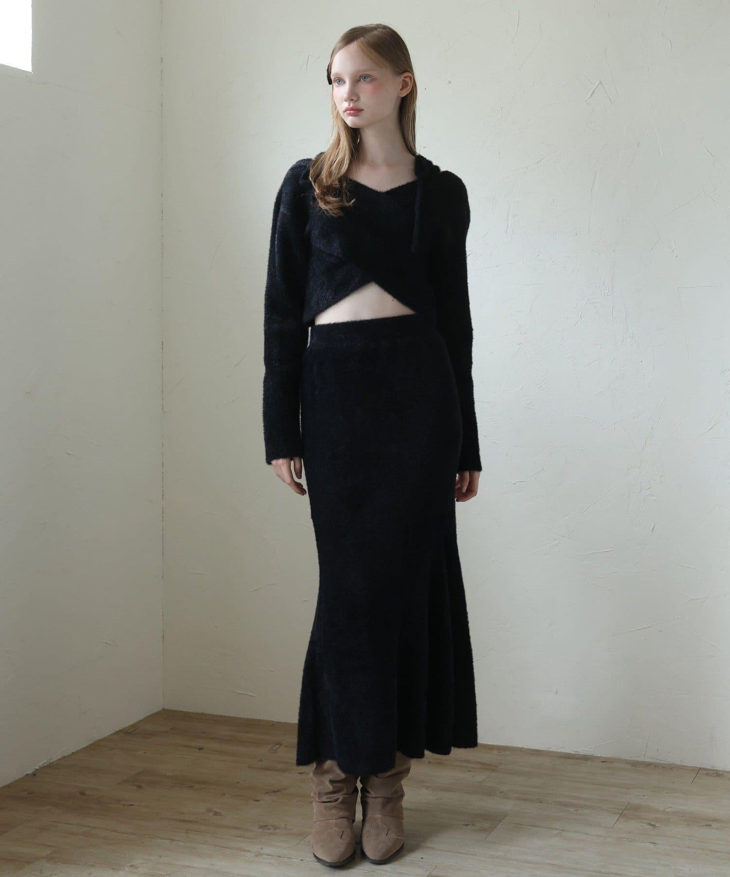 【Seemi.】交叉針織衫