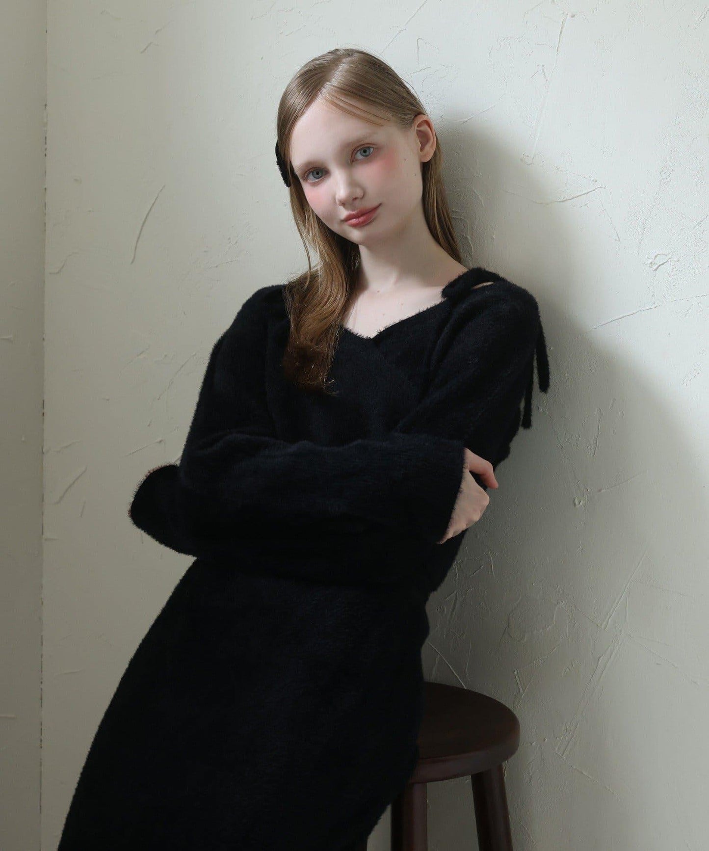 【Seemi.】交叉針織衫