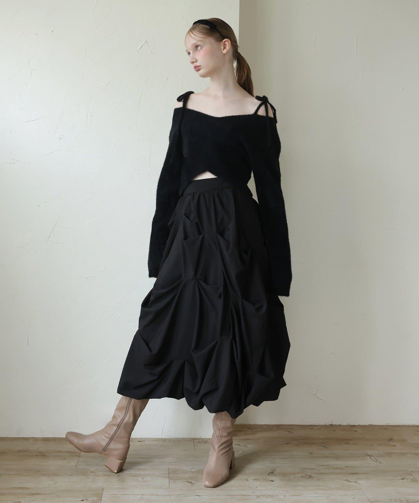 【Seemi.】交叉針織衫