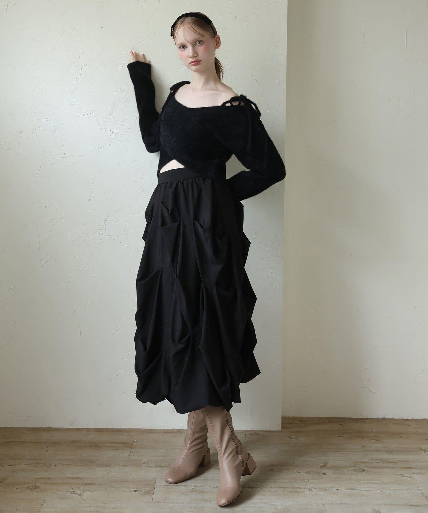 【Seemi.】交叉針織衫