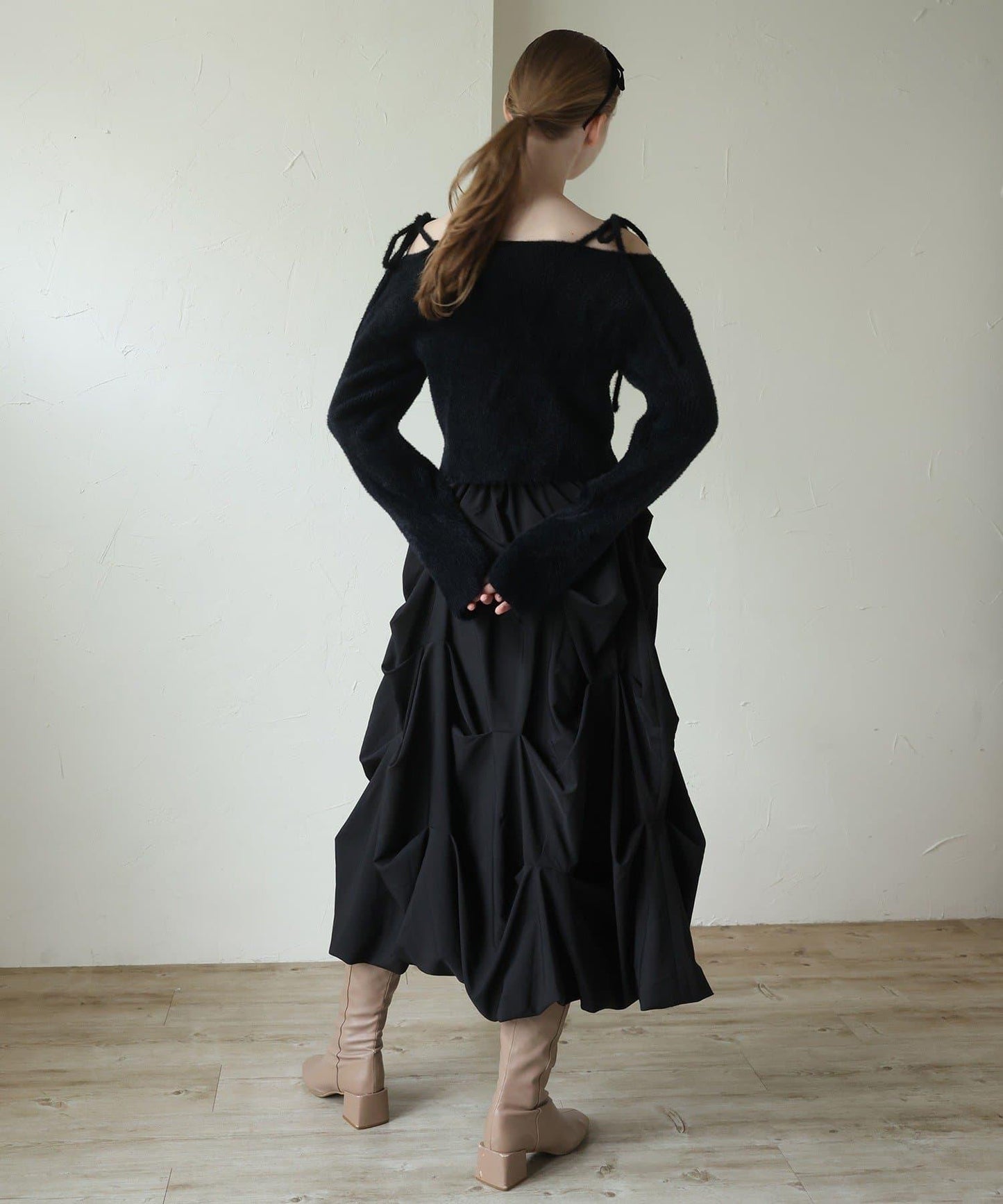 【Seemi.】交叉針織衫