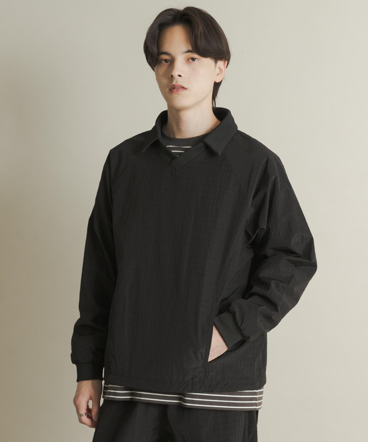 防撕裂尼龍套頭衫