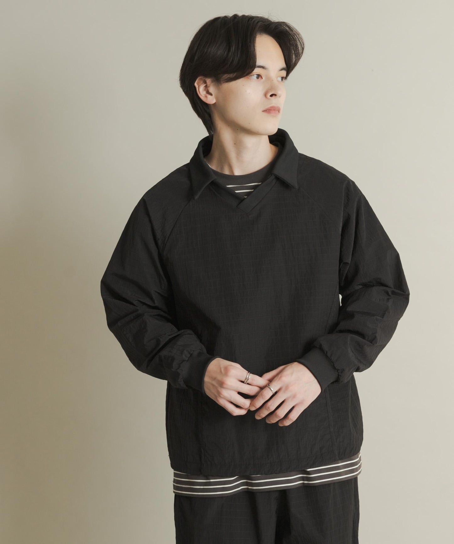 防撕裂尼龍套頭衫