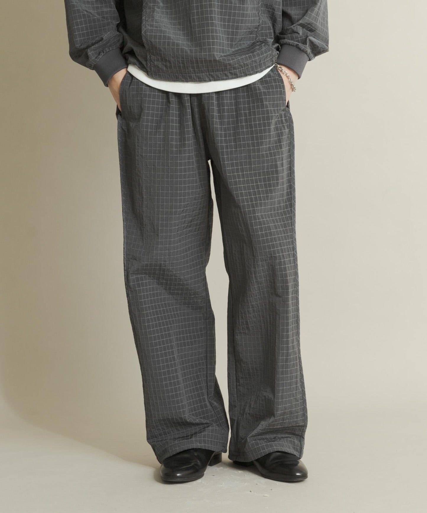 防撕裂尼龍寬鬆休閒褲