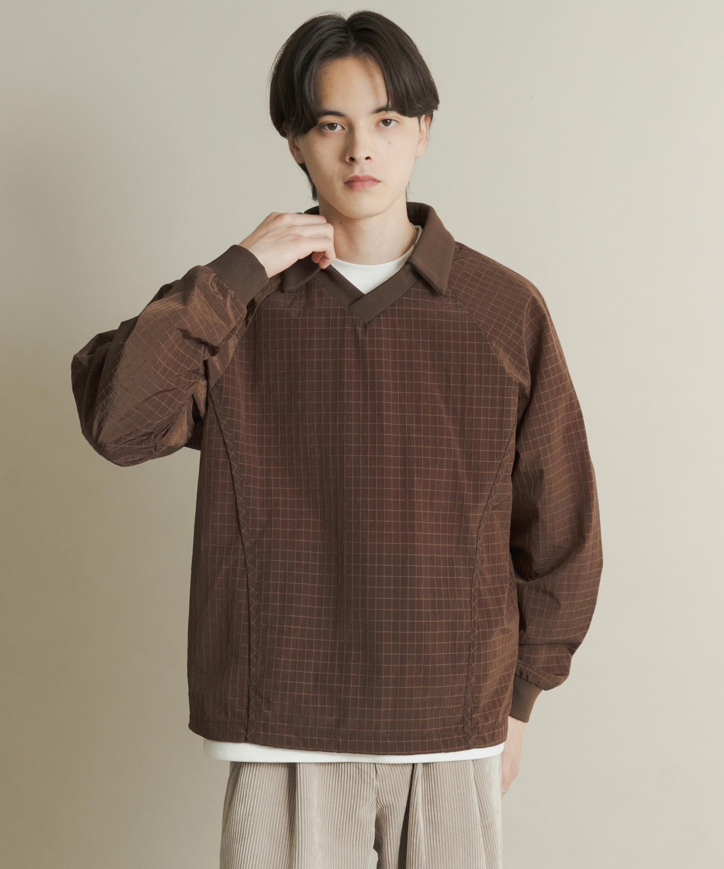 防撕裂尼龍套頭衫