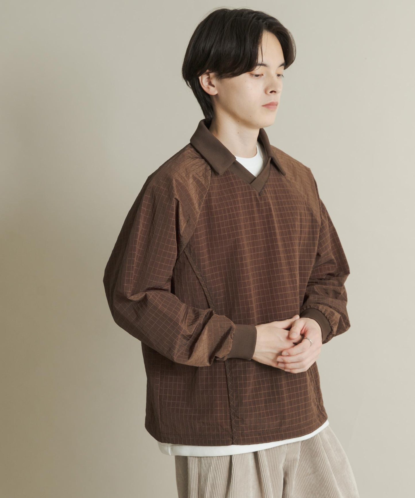 防撕裂尼龍套頭衫