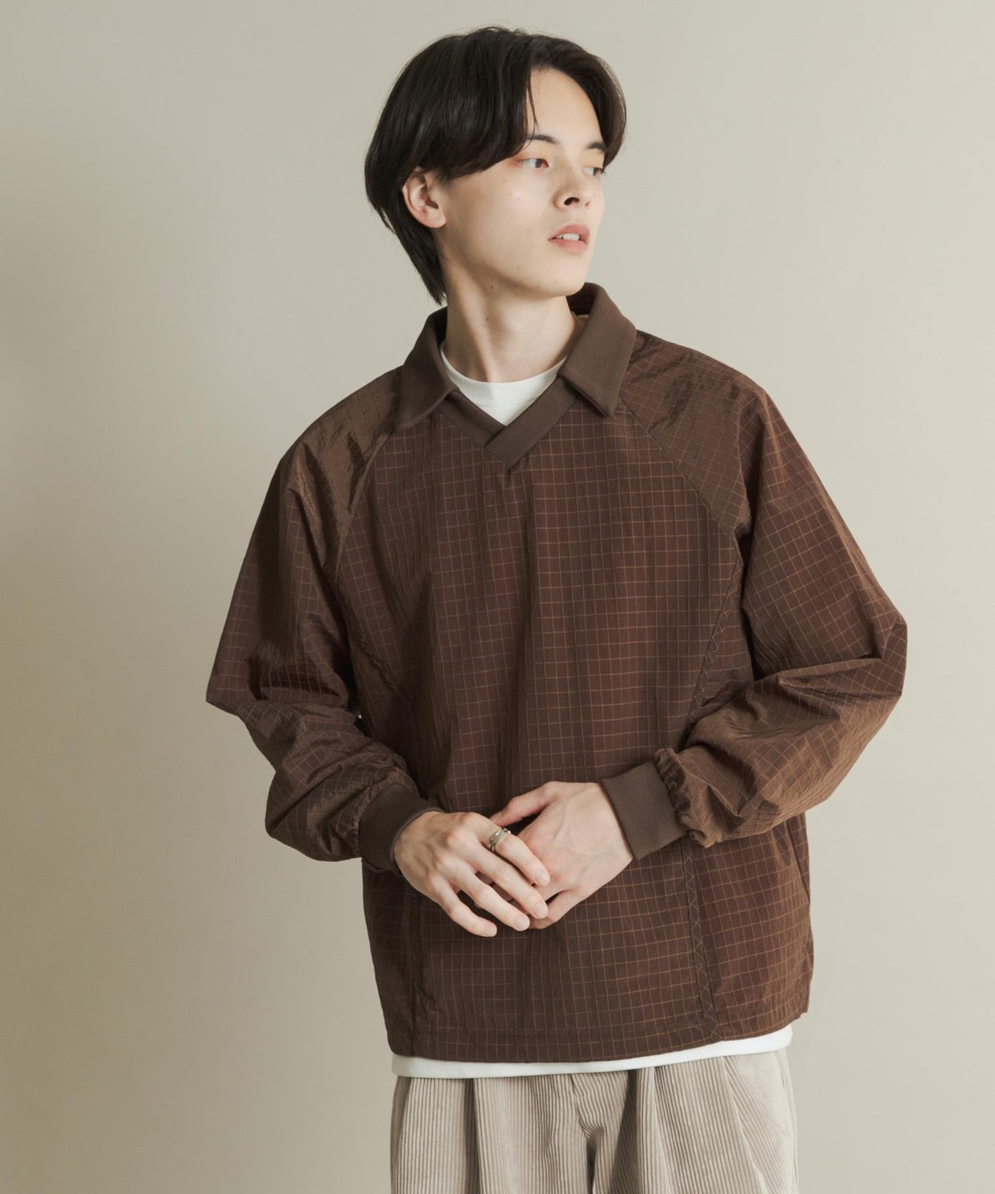 防撕裂尼龍套頭衫