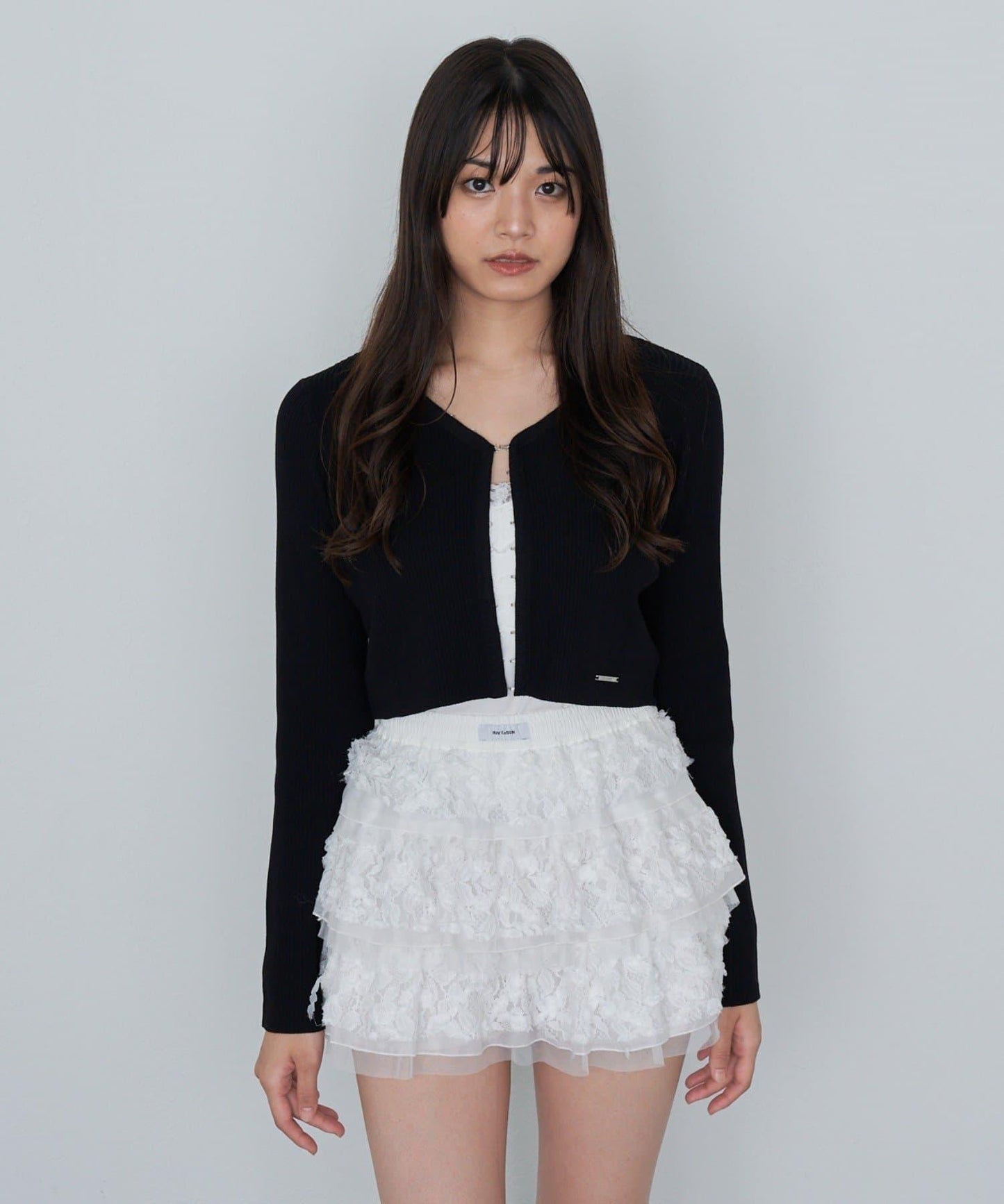 【Ray Cassin】簡約紐釦針織開衫