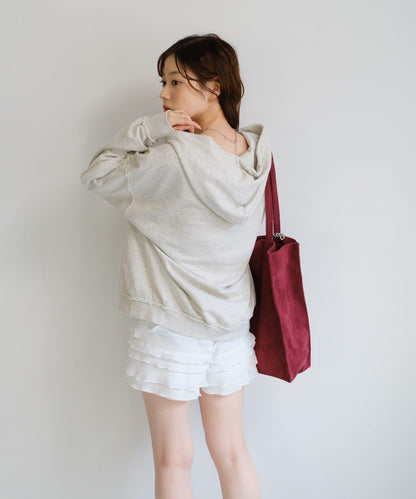 【Kastane】雙拉鍊衛衣連帽衫