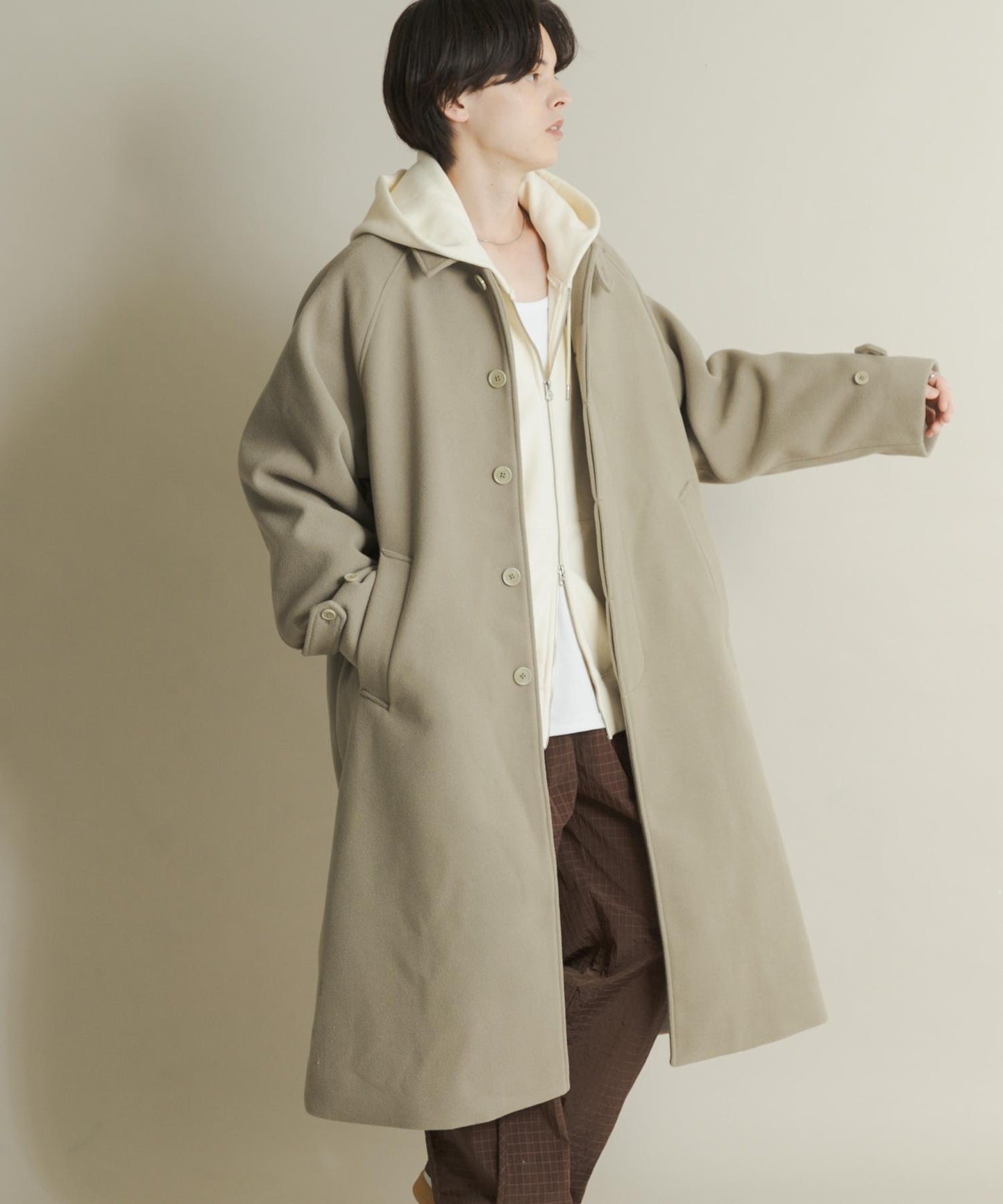 巴爾馬肯寬鬆大衣