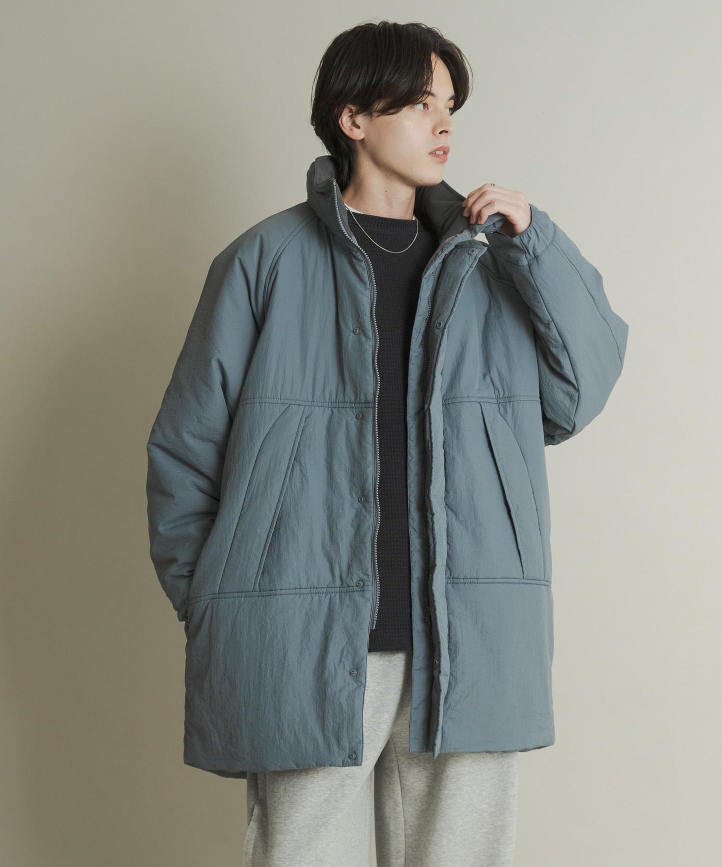 URTECH加厚保暖羽絨怪獸大衣