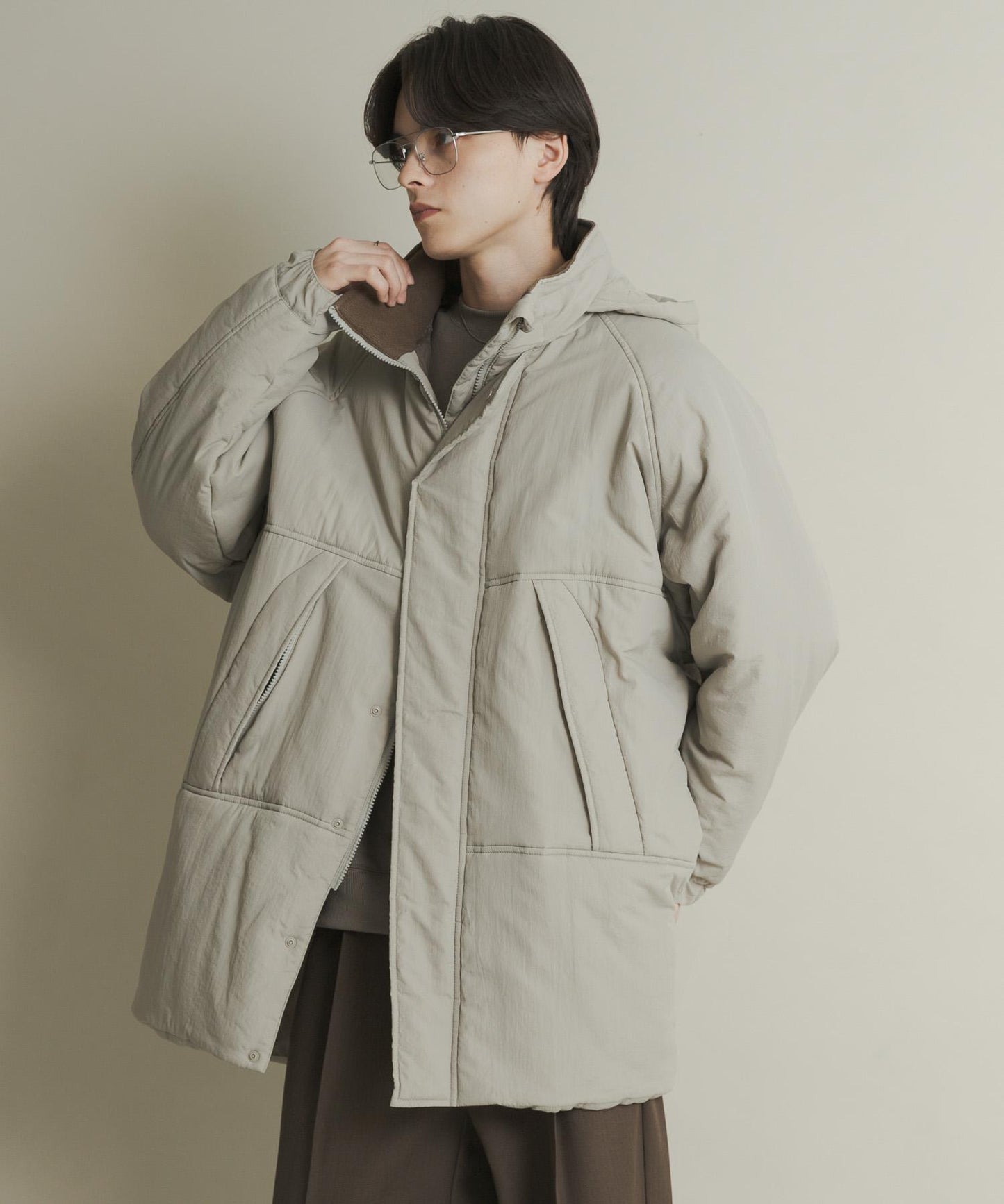 URTECH加厚保暖羽絨怪獸大衣