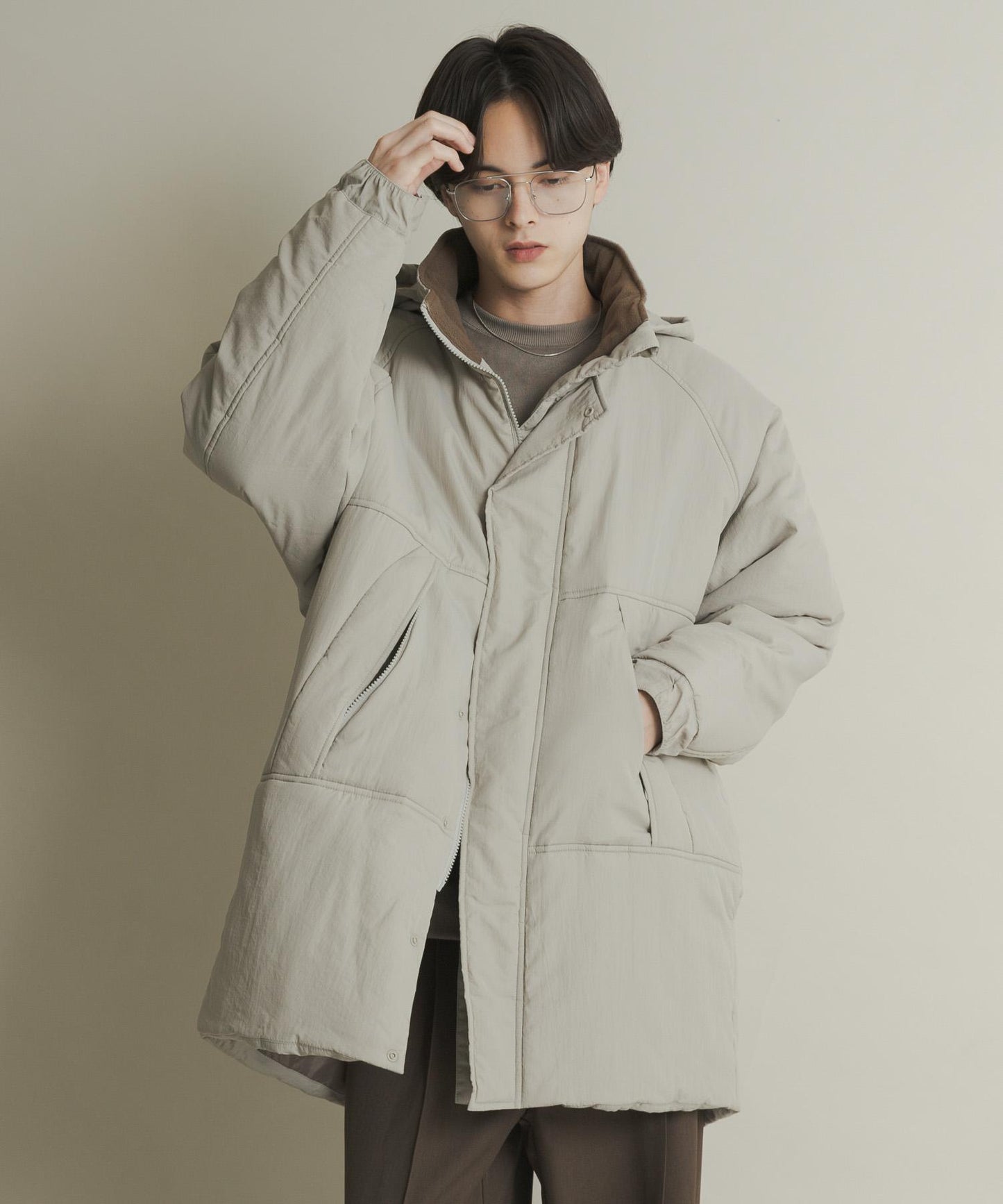 URTECH加厚保暖羽絨怪獸大衣