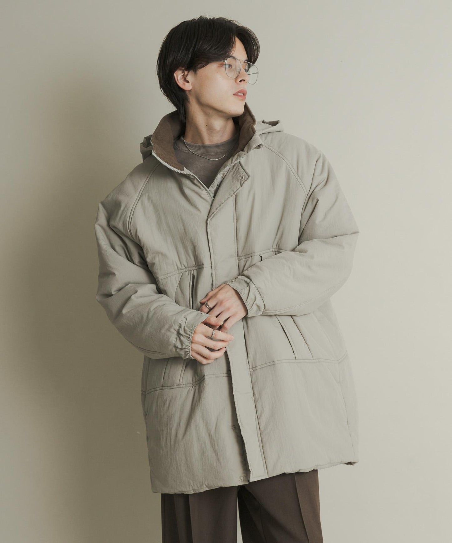 URTECH加厚保暖羽絨怪獸大衣