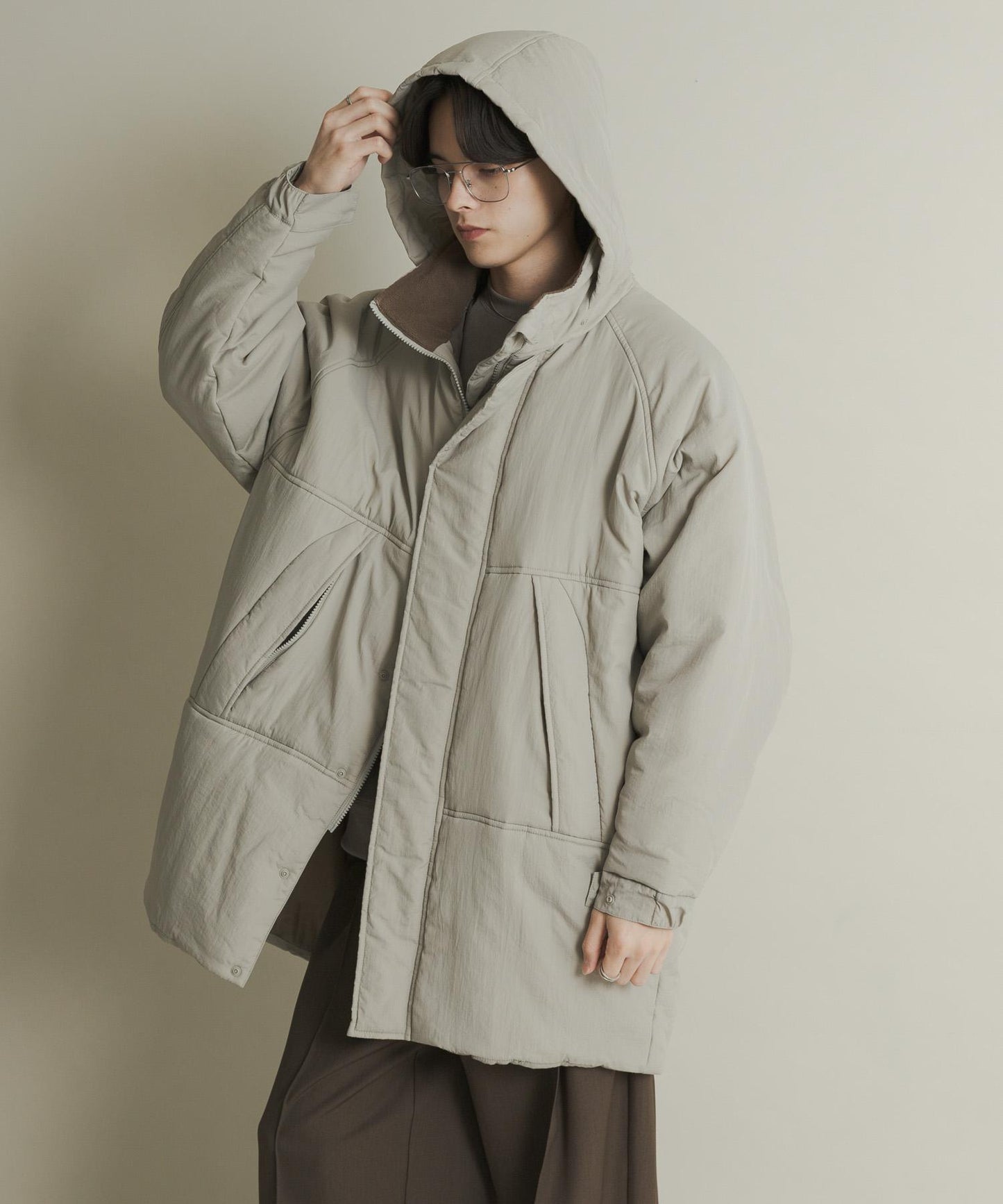 URTECH加厚保暖羽絨怪獸大衣