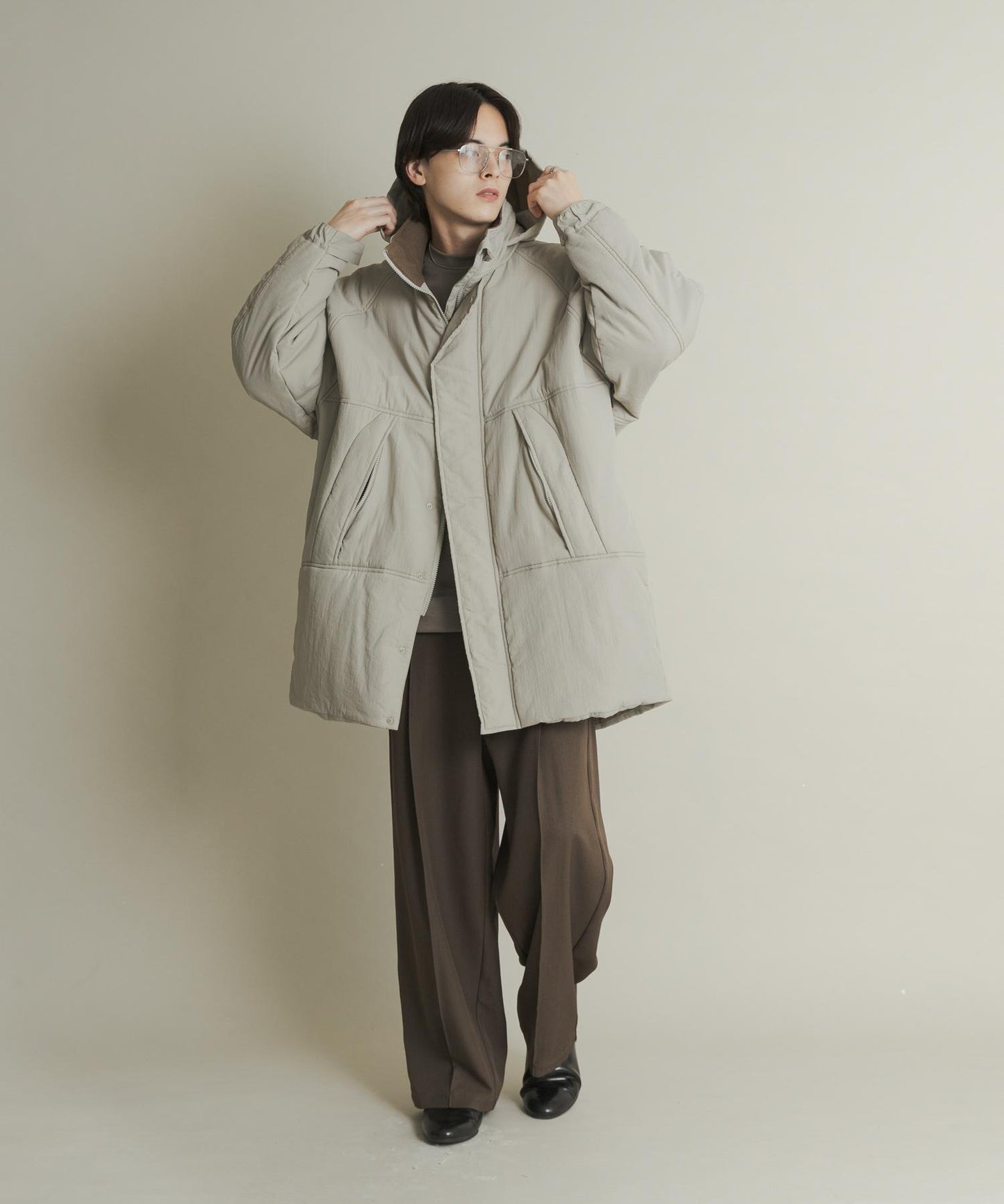 URTECH加厚保暖羽絨怪獸大衣