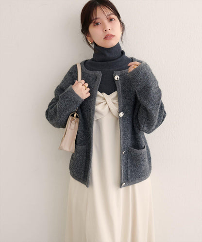 〈osono〉扭結蝴蝶結吊帶連衣裙