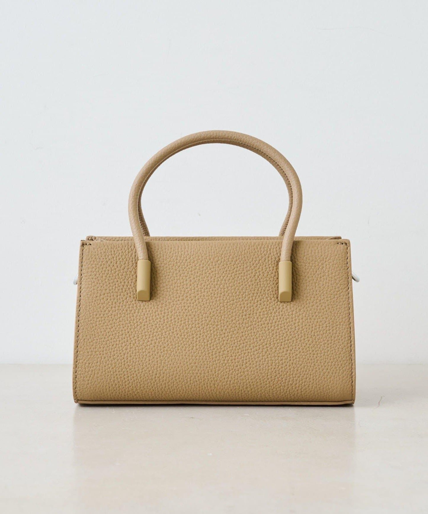 皮革迷你托特包