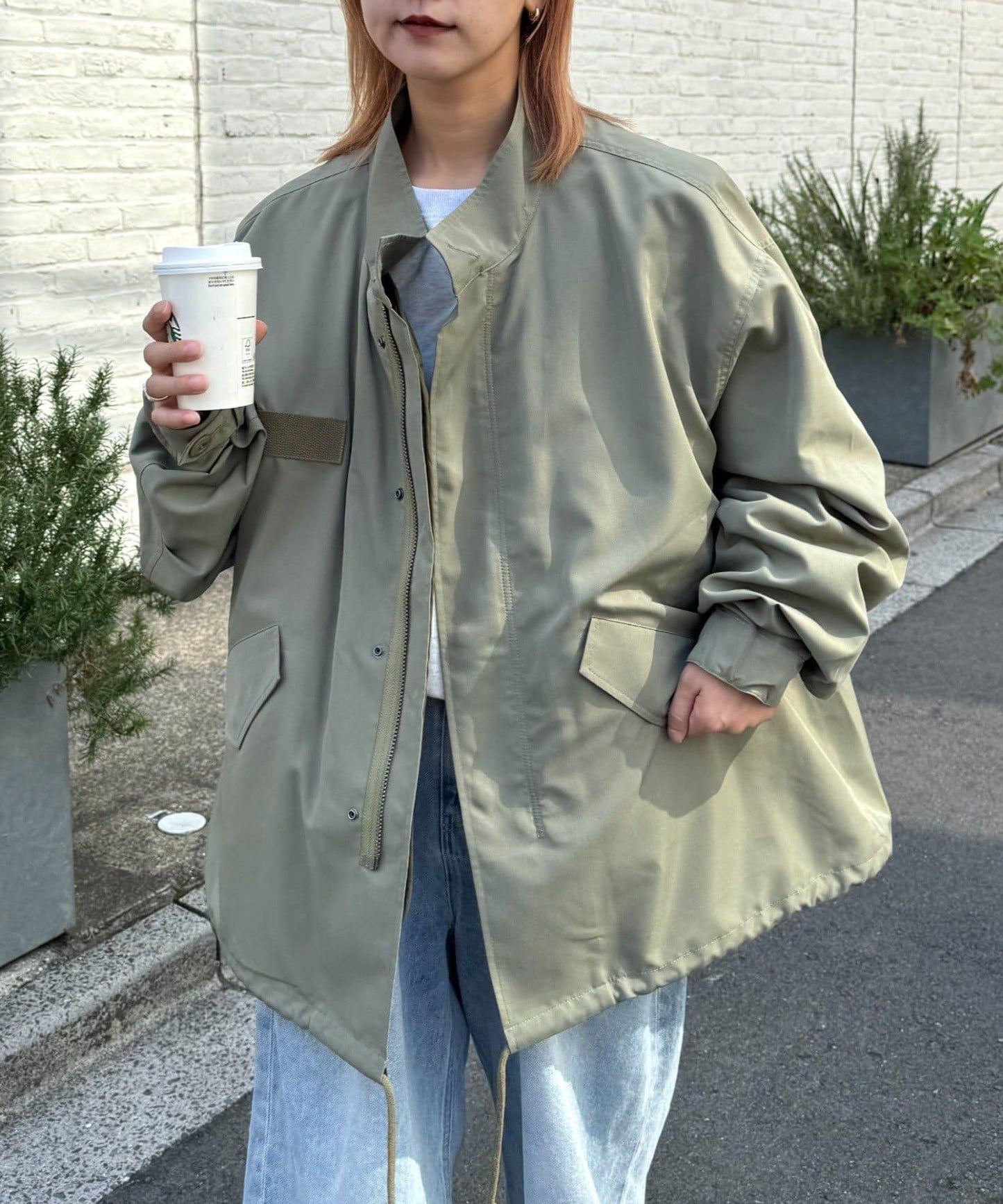 男女同款多功能M-65軍裝大衣