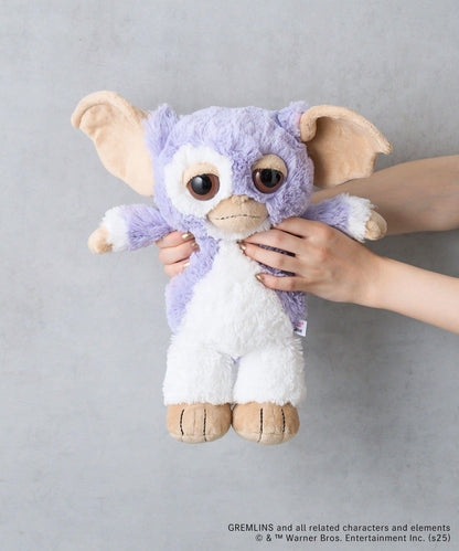 【GREMLINS 小魔怪】Gizmo 紫丁香灰色愛心 35cm