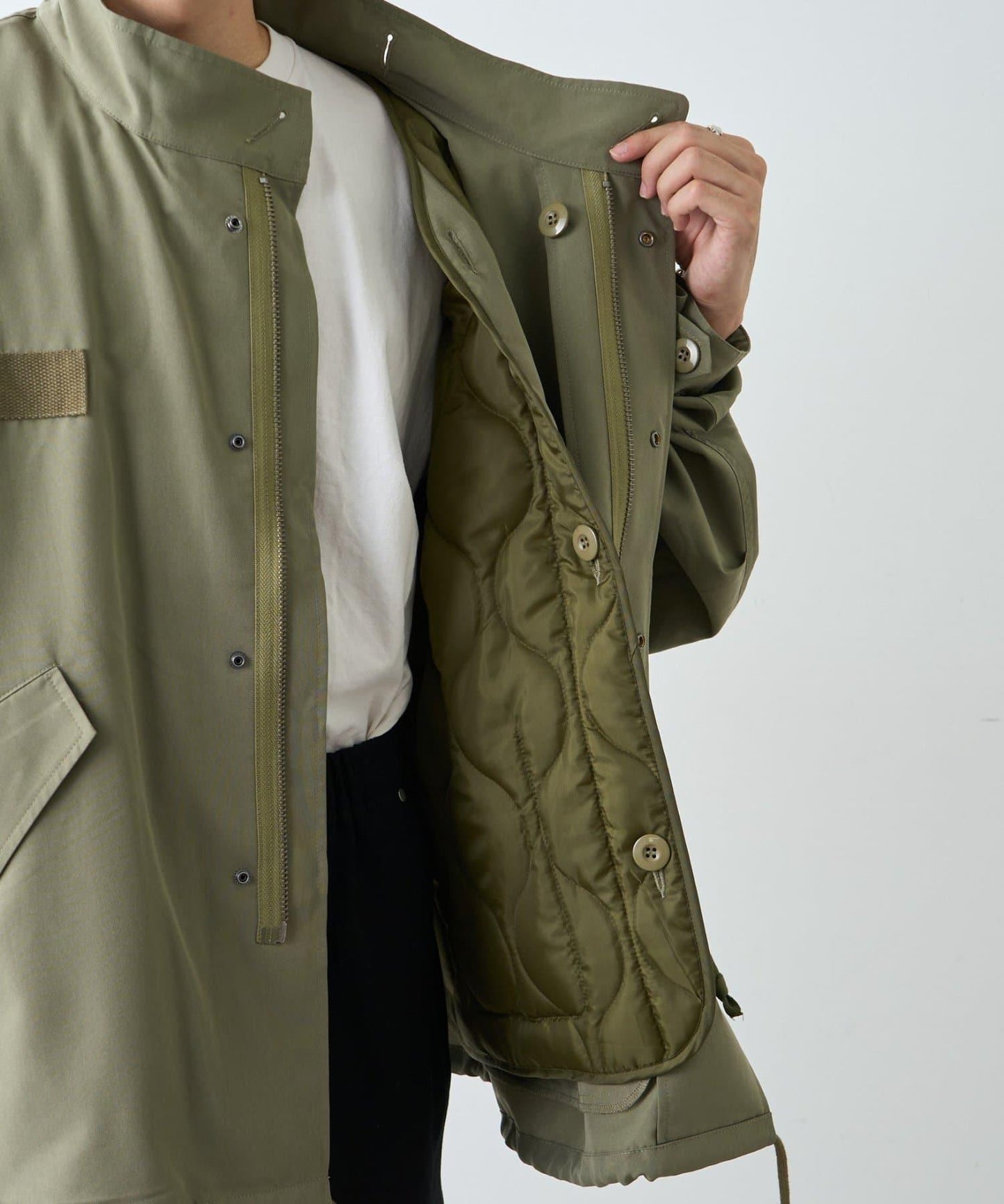 男女同款多功能M-65軍裝大衣