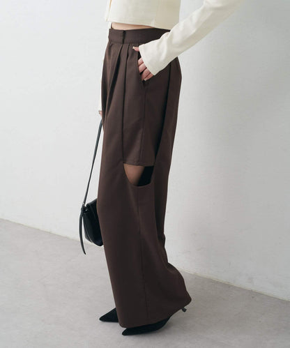 【mystic】[mline]鏤空西裝褲