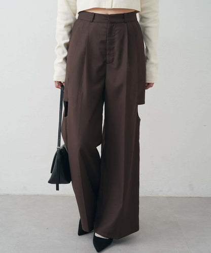 【mystic】[mline]鏤空西裝褲