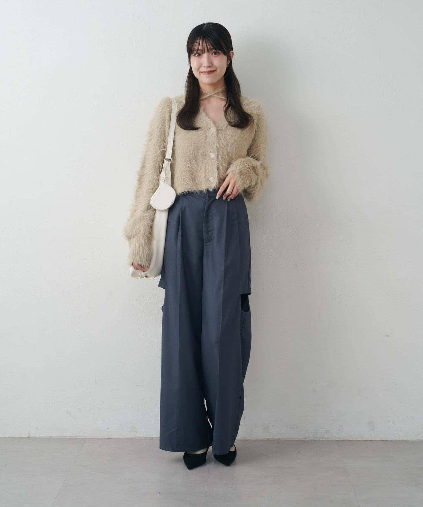 【mystic】[mline]鏤空西裝褲