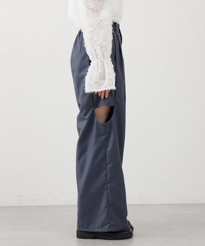 【mystic】[mline]鏤空西裝褲