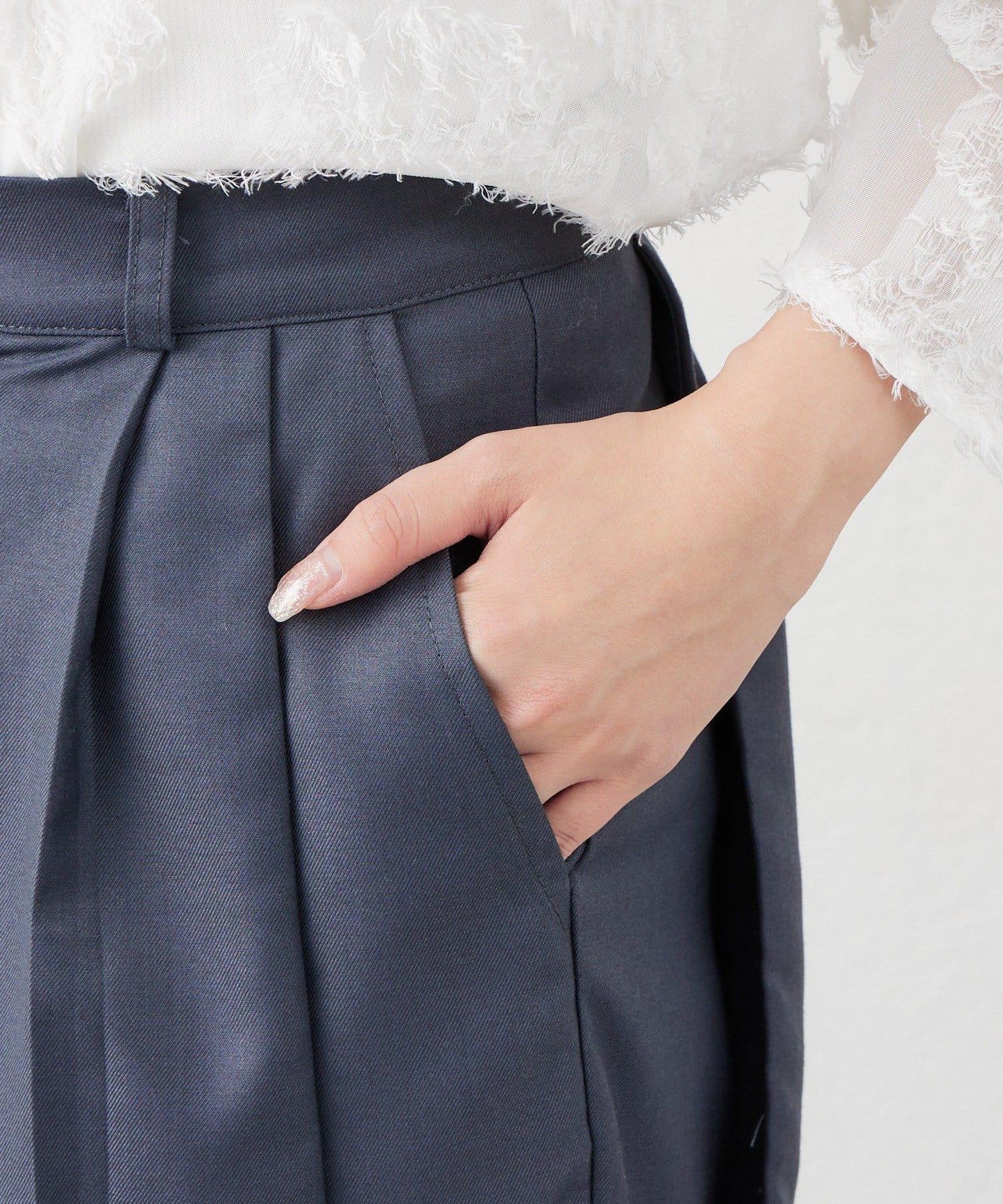 【mystic】[mline]鏤空西裝褲