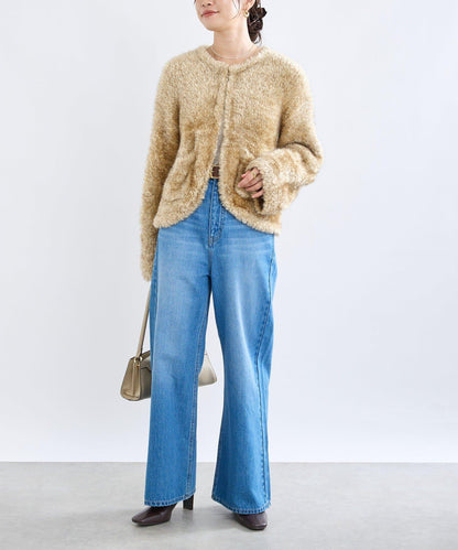 【RIVE DROITE】針織毛皮夾克