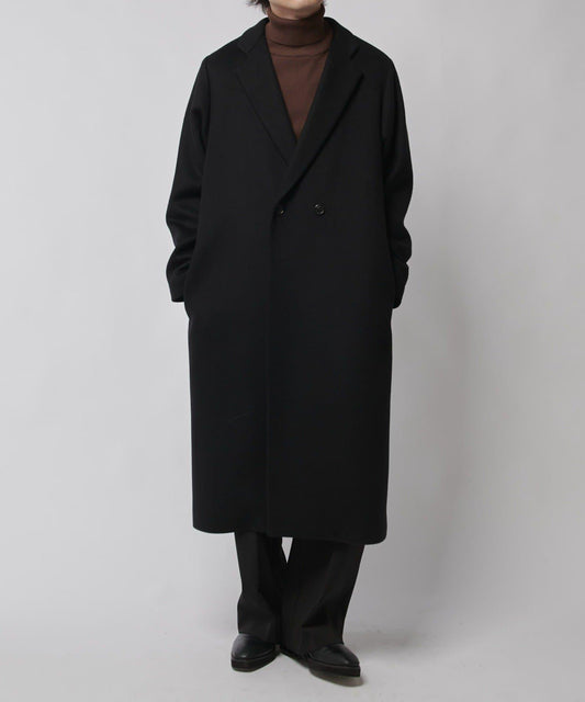 海狸毛呢經典切斯特大衣