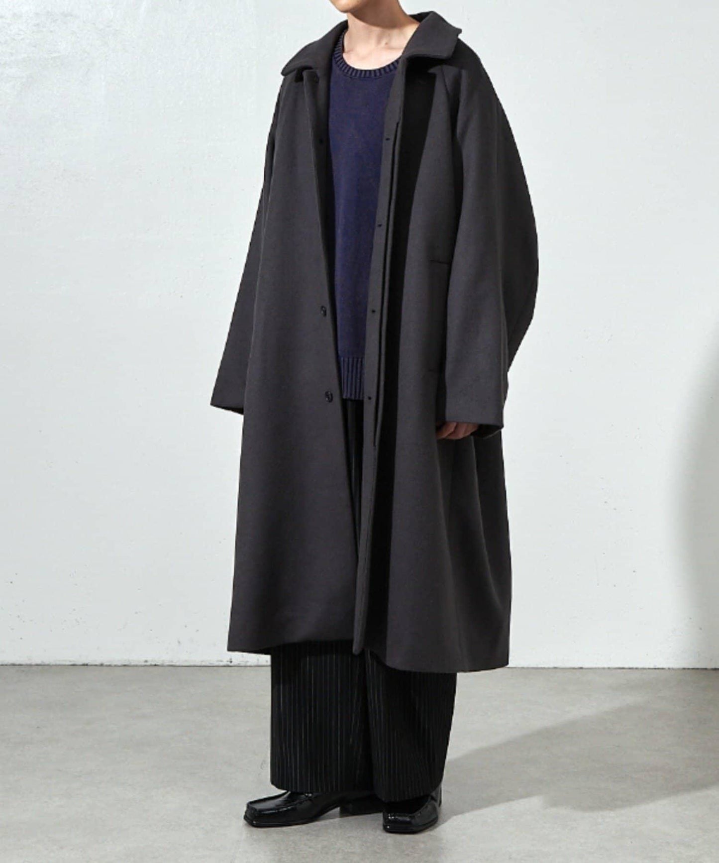 海狸絨加厚長款大衣