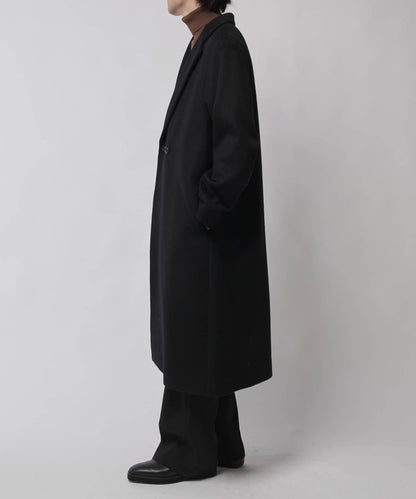 海狸毛呢經典切斯特大衣