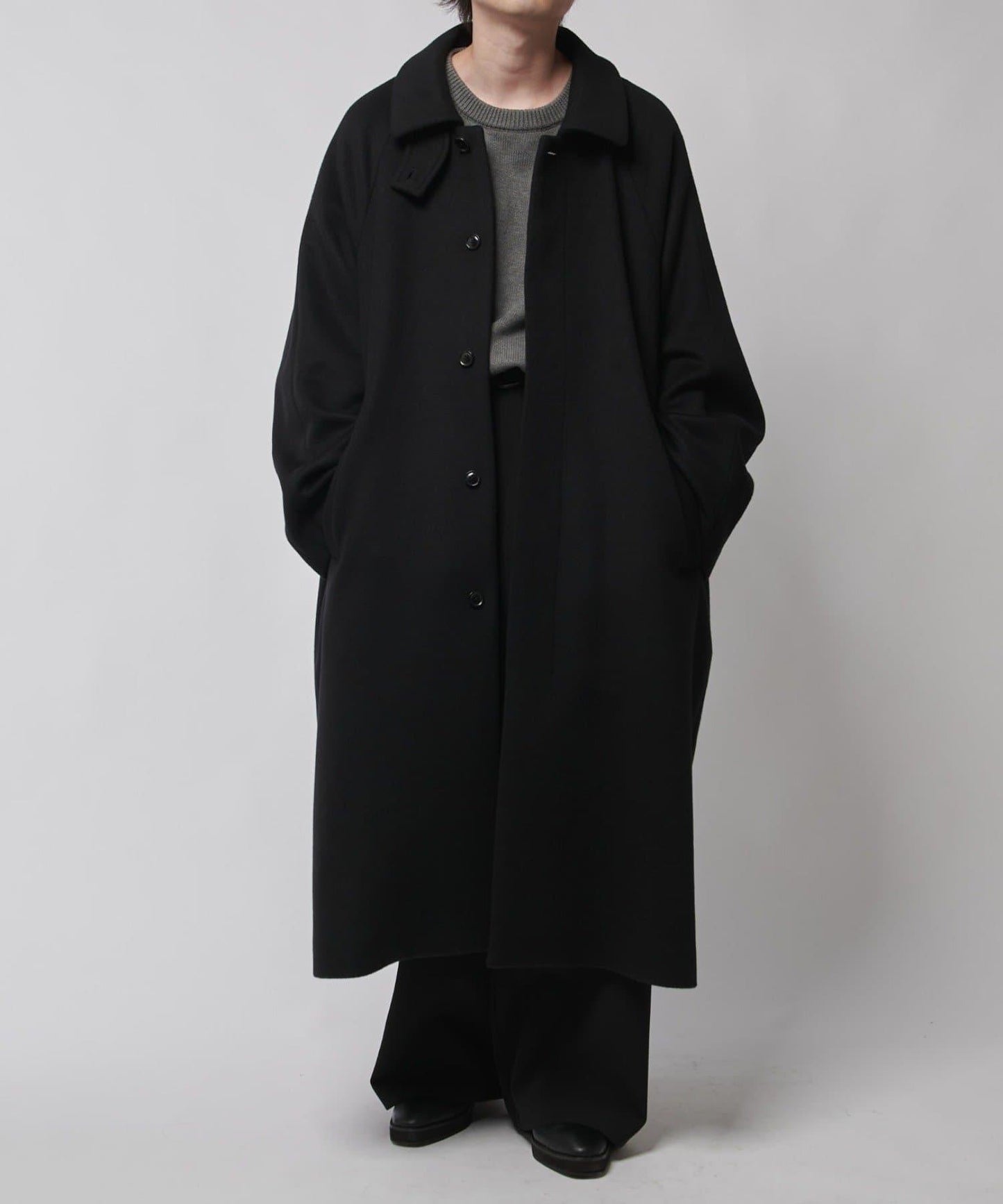 海狸絨加厚長款大衣