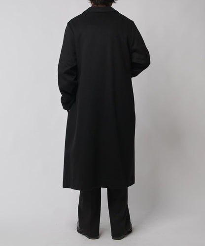 海狸毛呢經典切斯特大衣