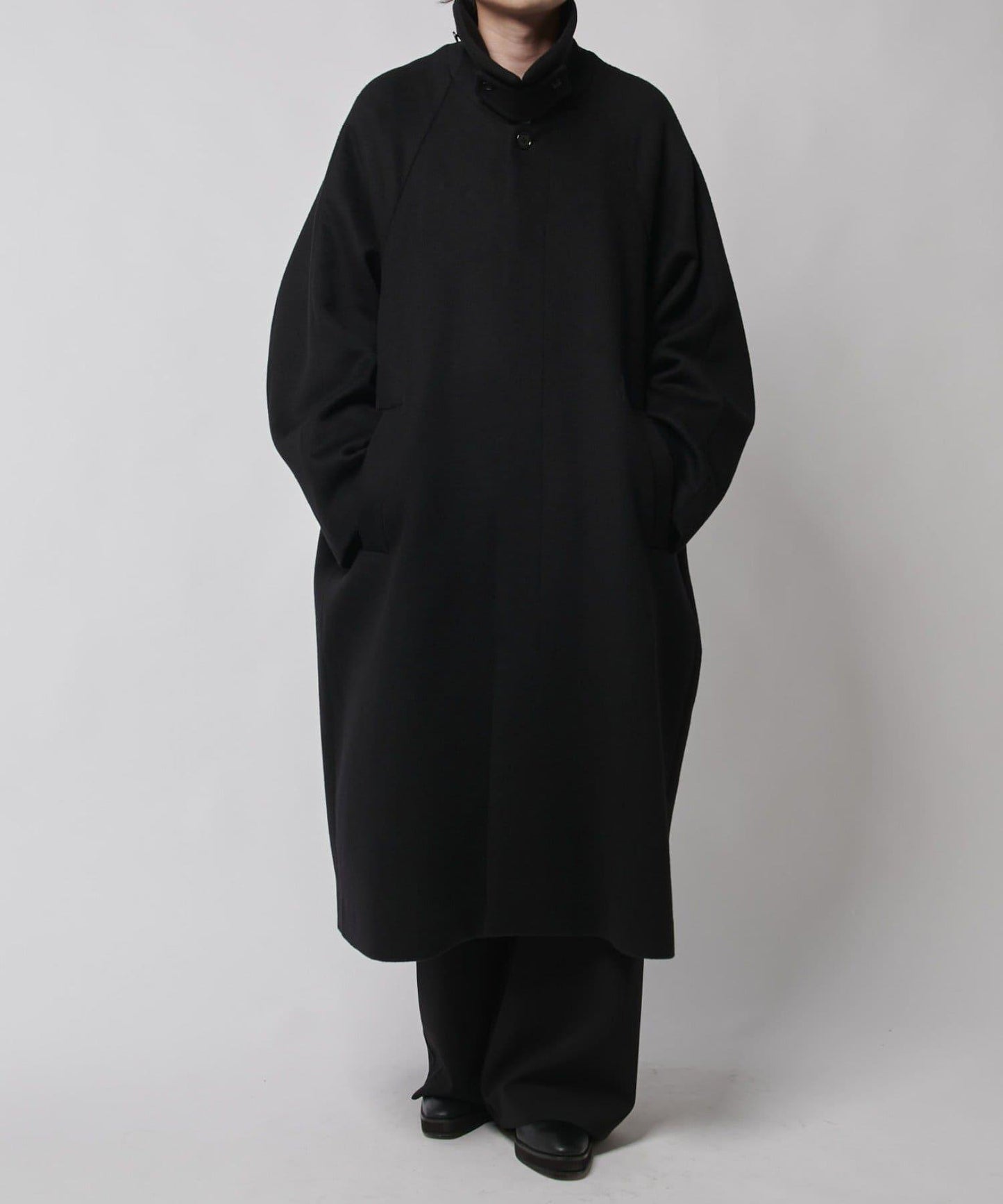 海狸絨加厚長款大衣