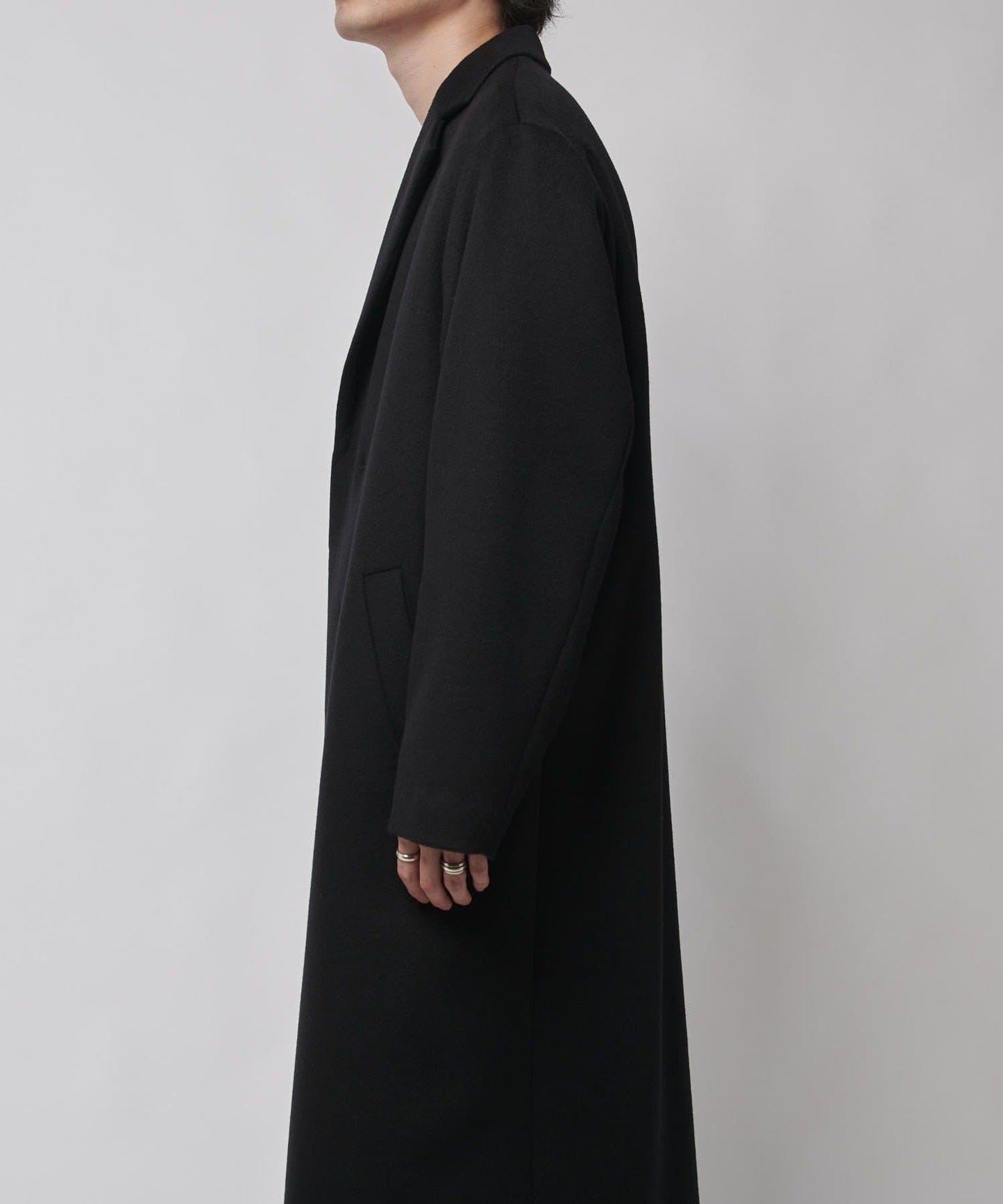 海狸呢單排切斯特大衣